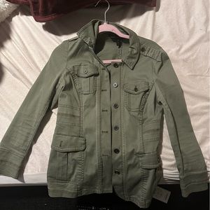 White House Black Market Cargo Jacket- NWOT